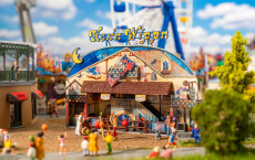 Faller 140419 H0 Fahrgeschäft Hex´n Wippn mit Antrieb