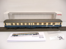 Märklin H0 43125 Eilzugwagen ABym(b)411 240-5 DB Ep IV türkis / beige Innenbeleuchtet in OVP