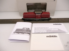 Märklin 37000 H0 Diesellok der BR 212 der DB altrot Epoche IV mfx DIGITAL + SOUND + 2 x TELEX TOP in OVP