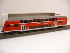 Märklin 29478 H0 Doppelstocksteuerwagen aus Startset DB Regio rot mit Ersatzverpackung
