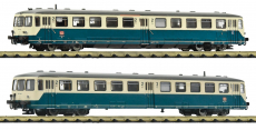 Fleischmann 740102 N Akkutriebwagen BR 515 mit Steuerwagen blau/beige DB AG Epoche V NEUWARE