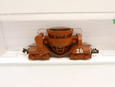 Minitrix 15434 N Schlackepfannenwagen Nr. 26 rotbraun Intermodellbau 2014