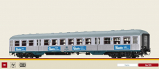 Brawa 46674 Nahverkehrswagen Bnb719 Quelle der DB Silberling Epoche IV mit LED-Innenbeleuchtung