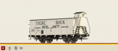 Brawa 49887 H0 Bierwagen G10 Tigre Bock der SNCF Epoche II - NEU