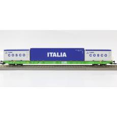 Igra Model 96010073 H0 Containerwagen Sggnss SETG Italia 40 + 2x Cosco OT 20