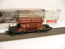 Piko 54320 H0 Selbstentladewagen KKt 22 der DR braun Epoche III TOP in OVP