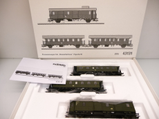 Märklin 43131 H0 3-teiliges Set Donnerbüchsen der DB grün Epoche III in OVP