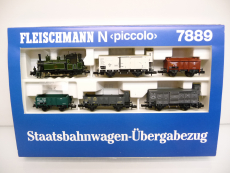 Fleischmann 7889 N Zugset Staatsbahnwagen-Übergabezug Epoche I TOP in OVP
