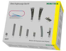 Minitrix 14311 Spur N Gleis-Ergänzungs-Set H1 NEU