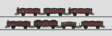 Märklin 46026 H0 7-teiliges Güterwagen-Set mit Kohlebeladung der DB braun Epoche III TOP in OVP