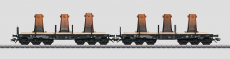 Märklin 48685 H0 Schwerlastwagen-Set mit Gusskokillen der DB Epoche IV TOP in OVP