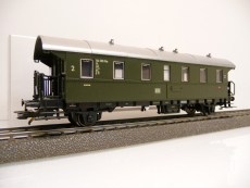 Märklin 43132 H0 Donnerbüchse Bi 2. Klasse der DB grün Epoche III mit LED - TOP in OVP