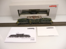 Märklin 37568 H0 Elektrolok Serie Be 6/8 II „Krokodil“ grün der SBB Epoche III mfx Digital mit Sound TOP in OVP