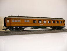 Fleischmann 5681K Schnellzug-Speisewagen WR4ü Teakholz der DB 798 Ep III braun mit Licht 2L= DC