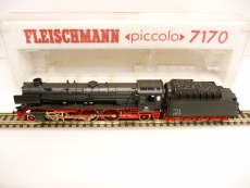 Fleischmann 7170 N Dampflokomotive BR 011 der DB schwarz Epoche IV TOP in OVP