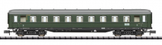 Minitrix 18486 N Schnellzugwagen 3. Klasse D 96 der DB grün Epoche III - NEU