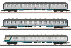 Märklin 87183 Spur Z Personenwagenset Karlsruher Kopf 3-teilig der DB AG Epoche V - NEU