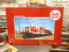 LGB 29911 G NS Hilfszug rot/schwarz der Norfolk Southern Railroad Epoche VI - NEU