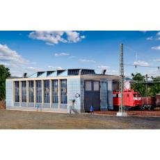 Vollmer 45765 H0 Zweiständiger E-Lokschuppen mit Türschließvorrichtung