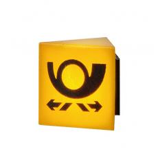 Viessmann 1371 H0 Reklameschild POST mit LED