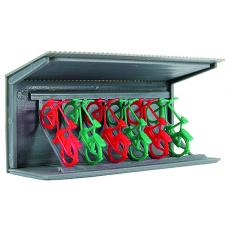 Kibri 38143 H0 Deko-Set Fahrradständer L 6,0 x 2,3 x 3,0 cm