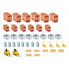 Kibri 38647 H0 Deko-Set Kleincontainer und Ladegut