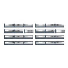 Viessmann N 47424 Fabrikzaun 125 cm L max. 128 x B 0,2 x H 1,1 cm