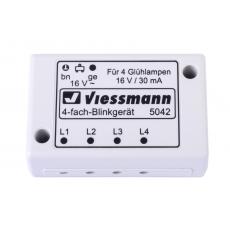Viessmann 5042 N Vierfach-Blinkgeraet