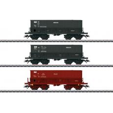 Schüttgutwagenset Minéralier Arcelor Sollac Märklin H0 48436