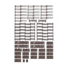 Noch 13095 H0 Ländliche Zäune 53 Teile ca. 290 cm