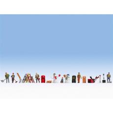 Noch 16220 H0 Figuren-Themenwelt „ Wintertag “