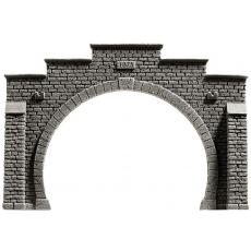 Noch 34852 N Tunnel-Portal 2-gleisig 12,3 x 8,5cm