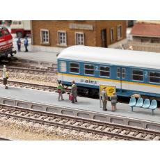 Noch H0 66010 Universal-Bahnsteig, 3er-Set