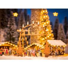 Weihnachtsmarkt-Eingangsbogen Noch H0 14391