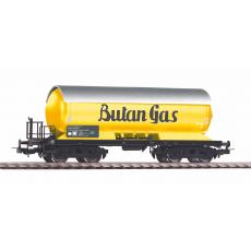 58988 Druckgaskesselwagen Butan Gas gelb der FS Epoche III - Piko H0