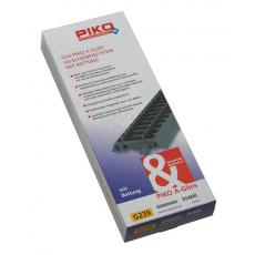55400 Gleis mit Bettung Gerade G239 VE6 - Piko H0