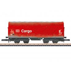 Märklin 86357 - Schiebeplanenwagen DB Cargo rot für Walzstahl Z