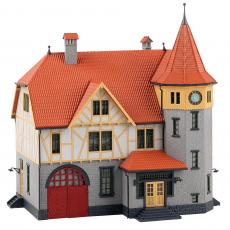 130649 Town hall with fire station garage - Faller H0