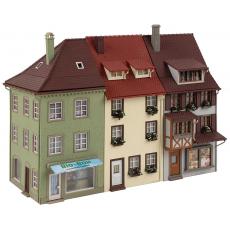 130708 3 small town houses - Faller H0