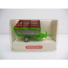Wiking H0 381 00 13 hay wagon in green with red grille As new in original packaging