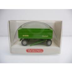 Wiking H0 388 01 17 Agricultural trailer in green KRONE Emsland As new in original packaging