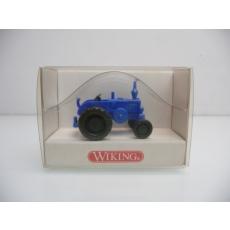 Wiking H0 880 01 14 Lanz Bulldog in blue As new in original packaging