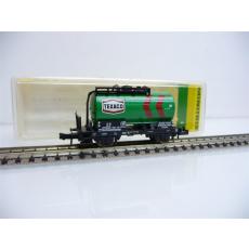 13546 Kesselwagen 2-achsig TEXACO grün 000 1 361-3 Minitrix N