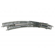 Minitrix 14947 Links-Weiche R3/R4 mit polarisiertem Herzstück 30°