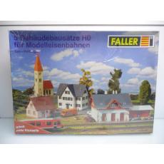 5 Bausätze Set - Haltingen - Faller H0