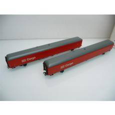 Märklin 42902 H0 Wagen-Set Info-Wagen DB Cargo 2-teilig rot