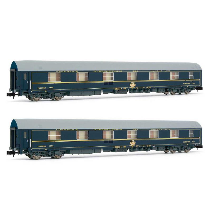 Arnold HN4341 Spur N 2-teiliges Set der DB/CIWL T2 Schlafwagen Epoche IV