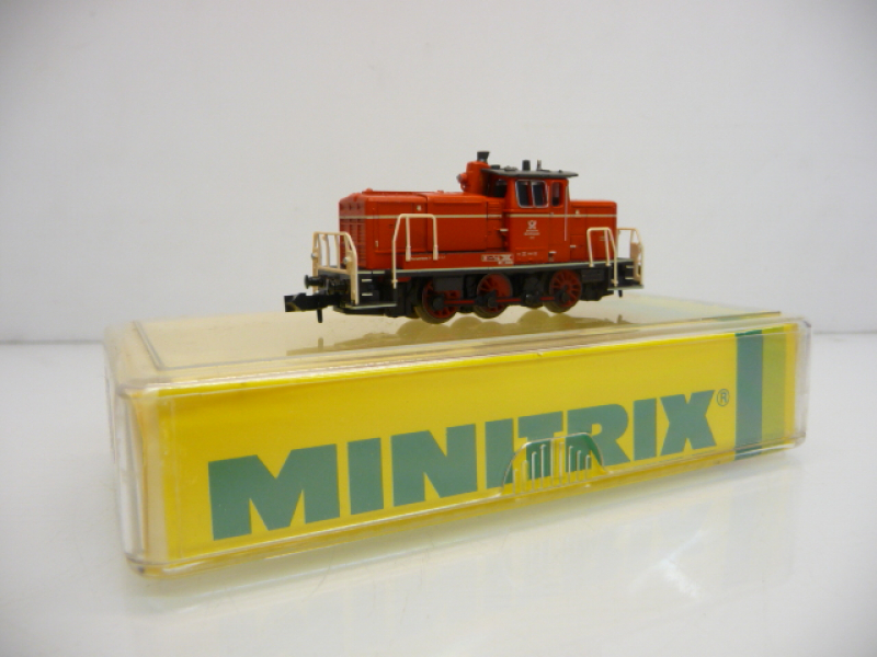 Minitrix 12842 N Diesellok ex V 60 Lok 5 Deutsche Bundespost  TOP in OVP !!