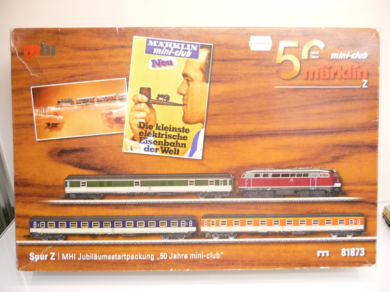 Märklin 81873 Z MHI Jubiläumsstartpackung 50 Jahre mini-club TOP in OVP