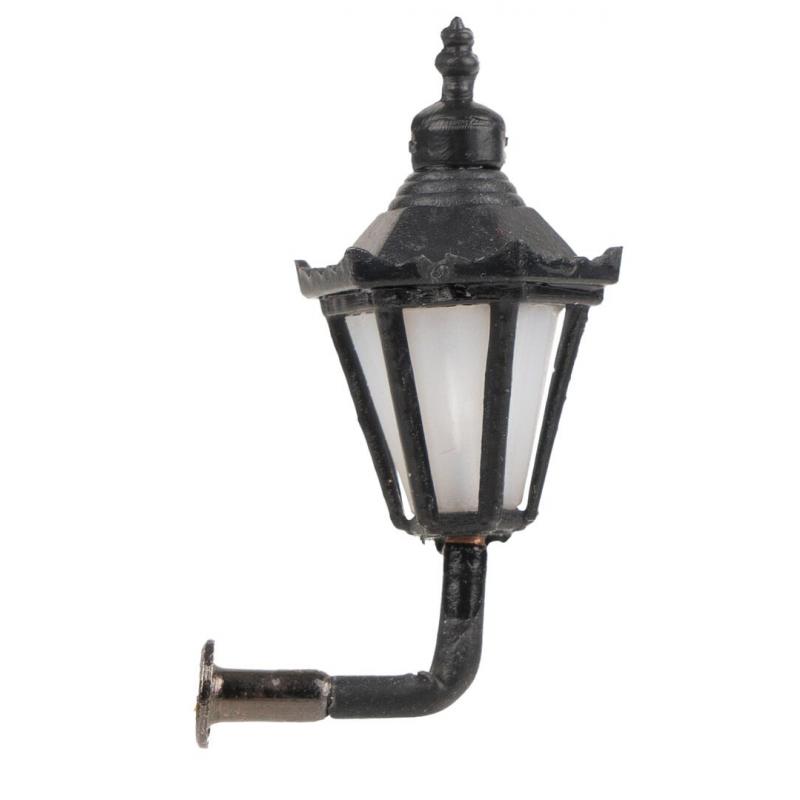 Faller 180111 H0 LED-Wandleuchten - Sechskantlaterne mit Krone - 3 Stück